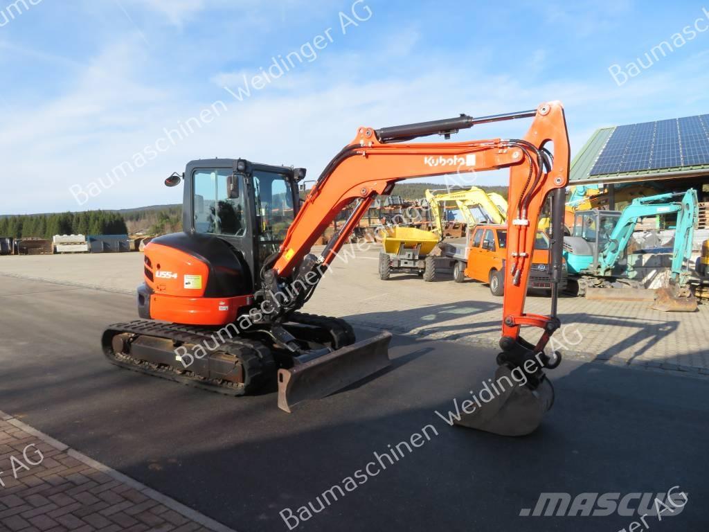 Kubota U 55-4 Mini bageri <7t