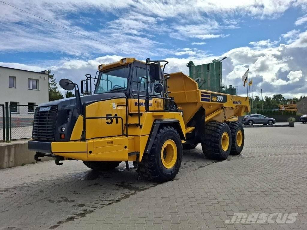 Komatsu HM 300 Zglobni demperi