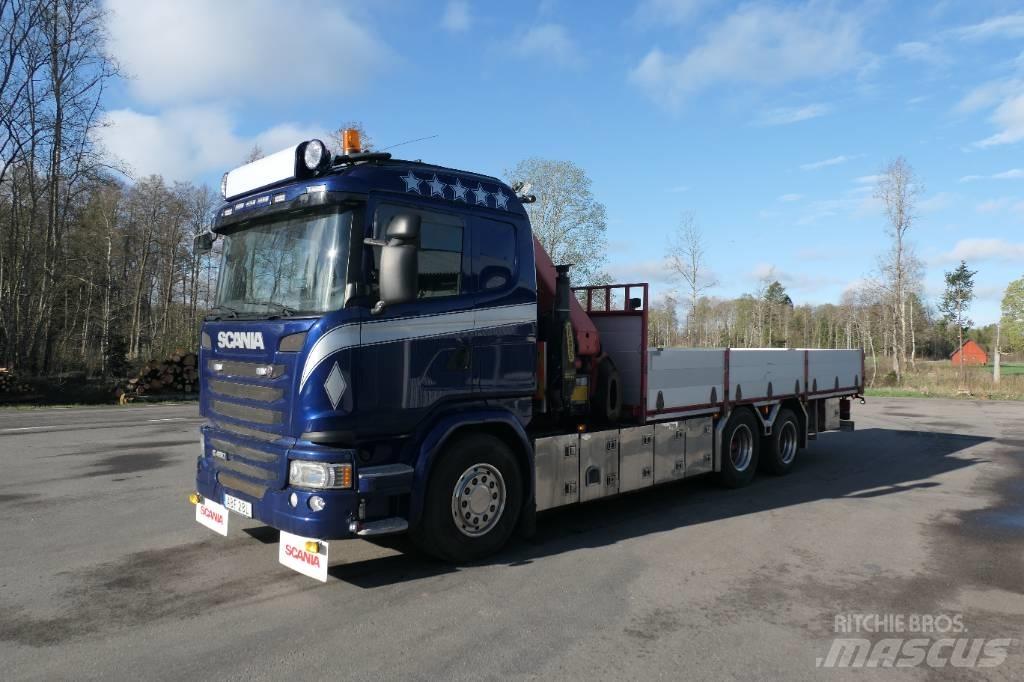 Scania G450 6x2 Kamioni sa kranom