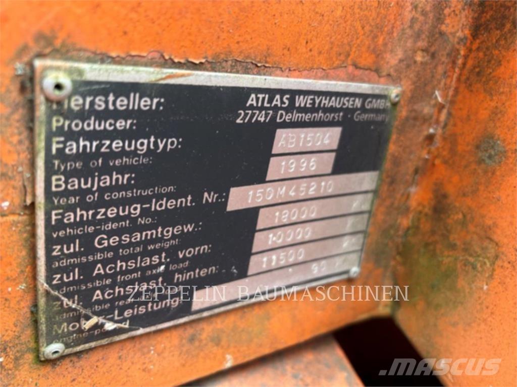 Atlas 1504 Bageri na kotačima
