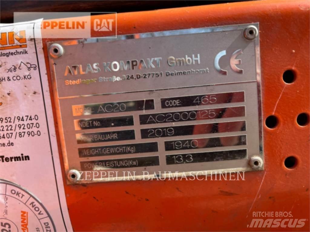 Atlas AC25F Bageri gusjeničari