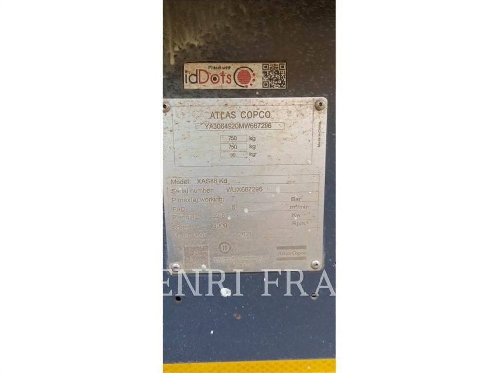 Atlas Copco XAS88KD Građevinarstvo – ostalo