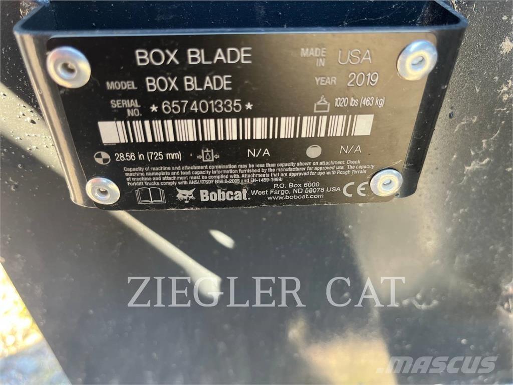 Bobcat BOXBLADE Skid steer mini utovarivači