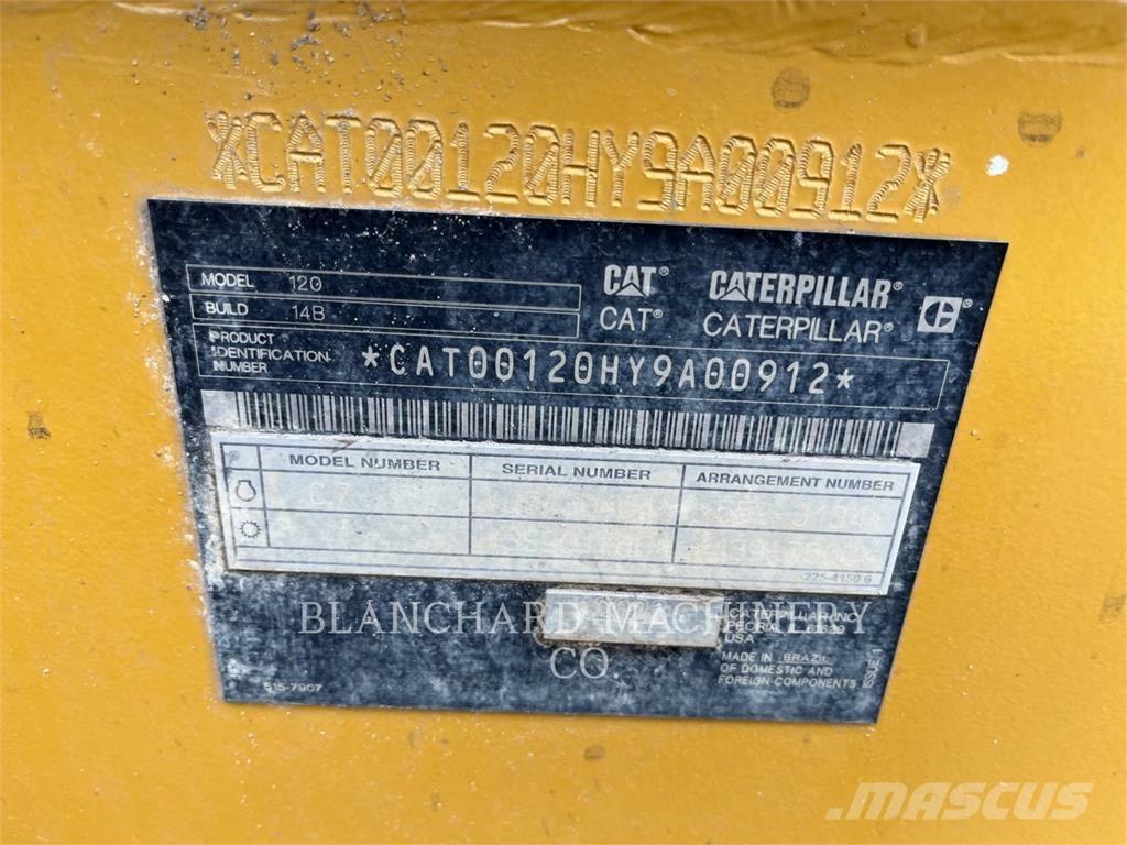 CAT 120 Grejderi