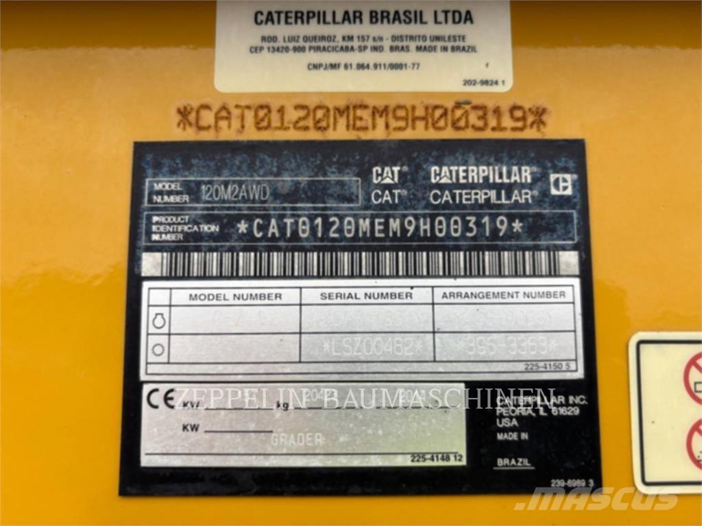 CAT 120M Grejderi