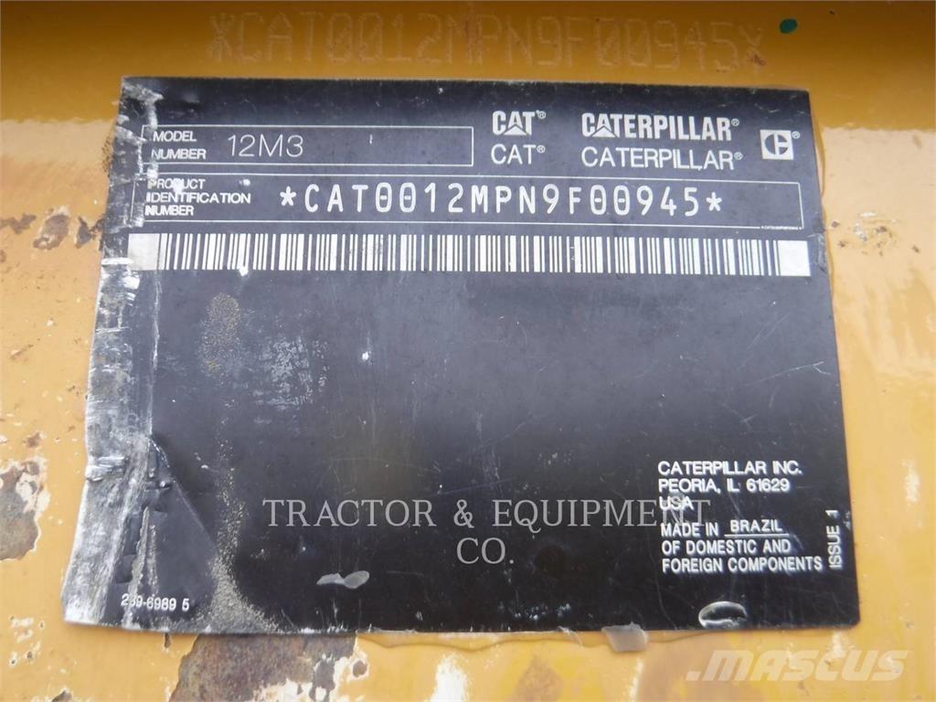 CAT 12M3 Grejderi