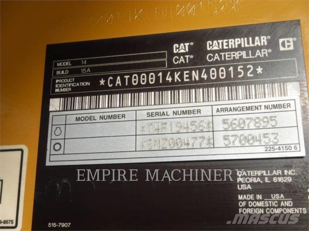 CAT 14-15 Grejderi
