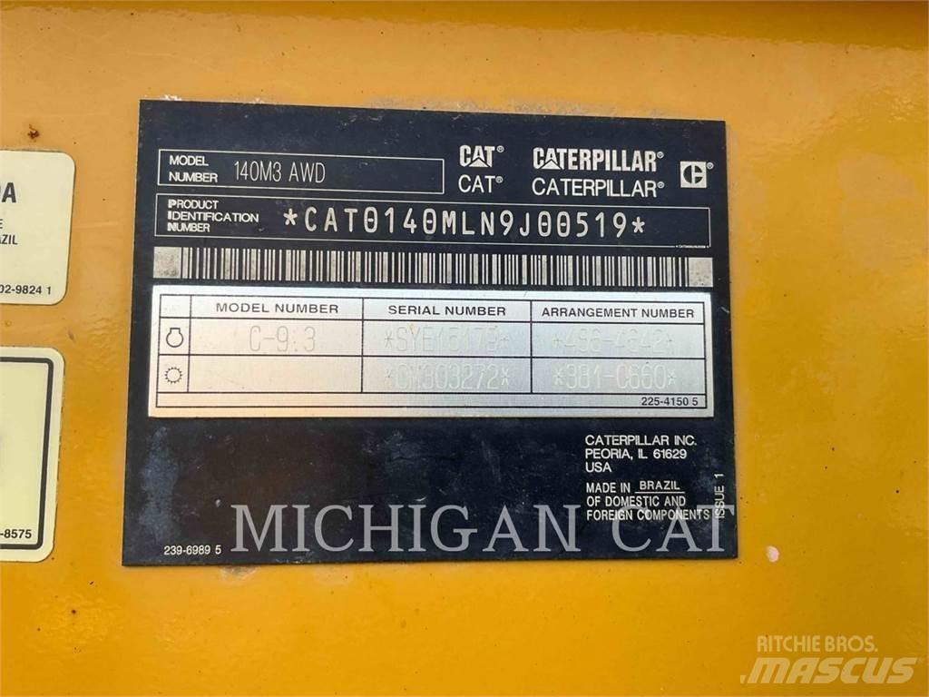 CAT 140M3AWD Grejderi