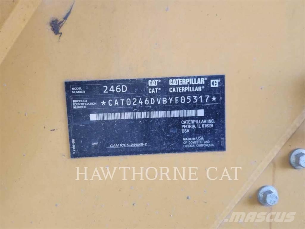 CAT 246D CBHF Skid steer mini utovarivači