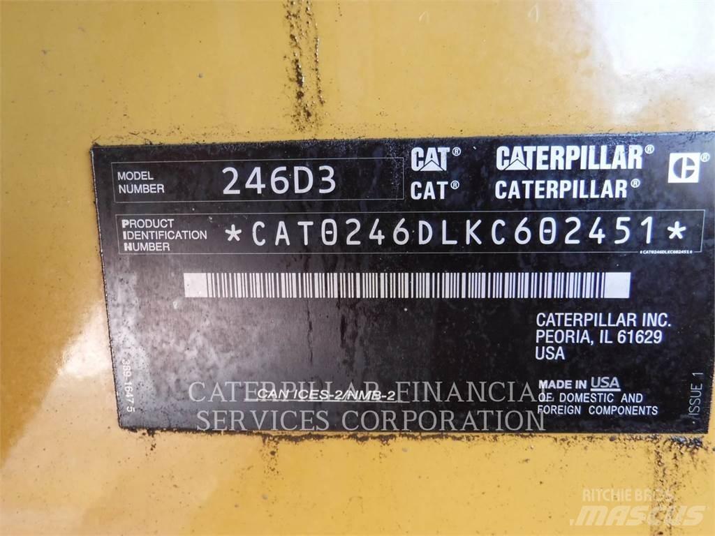 CAT 246D3 Skid steer mini utovarivači
