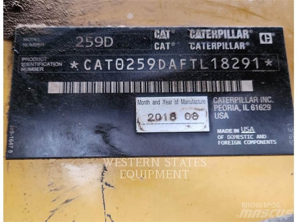 CAT 259D Skid steer mini utovarivači