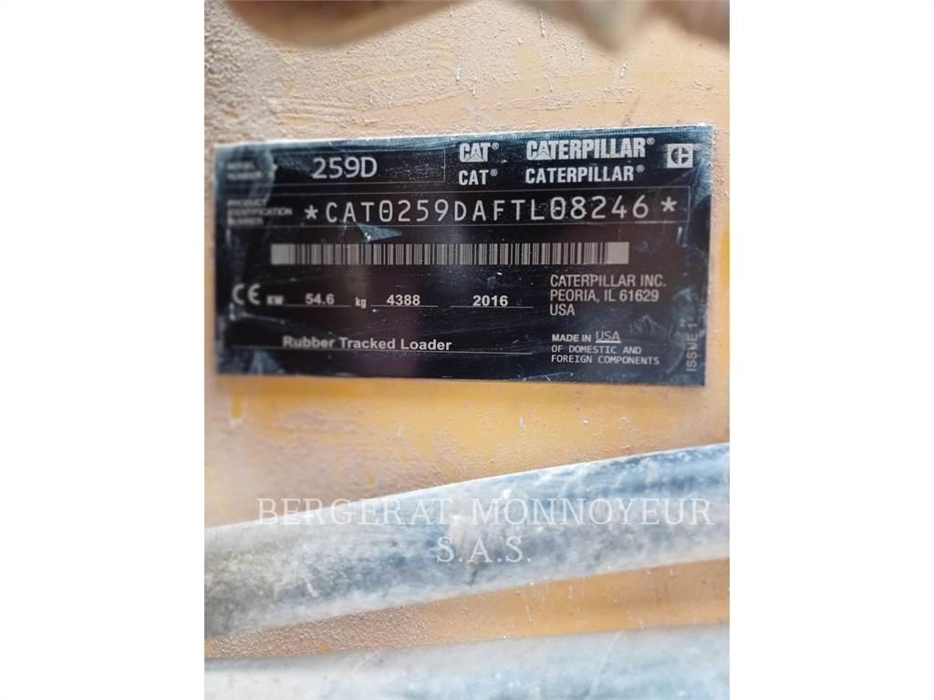 CAT 259D Utovarivači gusjeničari