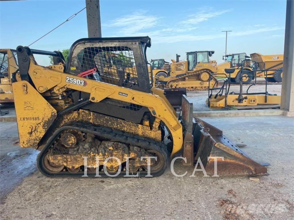 CAT 259D Skid steer mini utovarivači