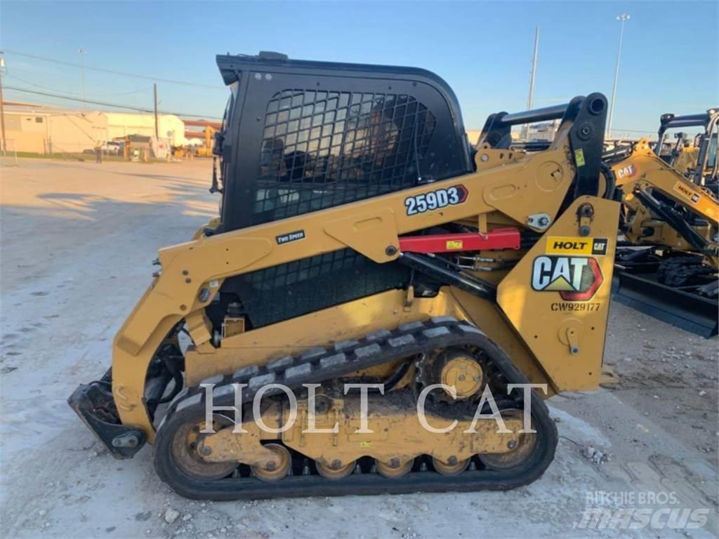 CAT 259D CAB Skid steer mini utovarivači