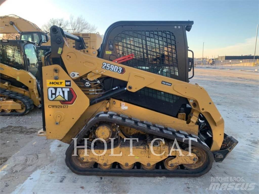 CAT 259D CAB Skid steer mini utovarivači
