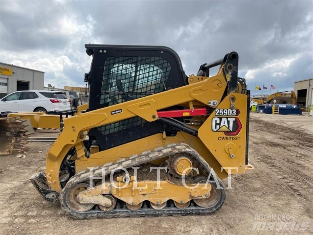 CAT 259D CAB Skid steer mini utovarivači