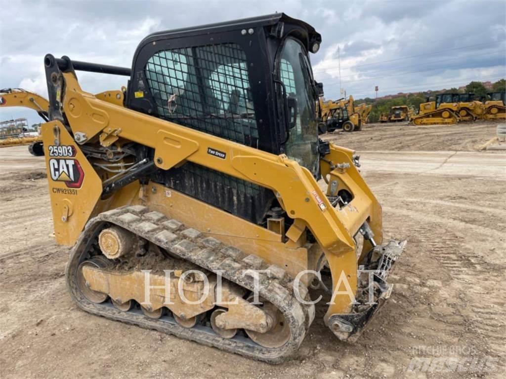 CAT 259D CAB Skid steer mini utovarivači