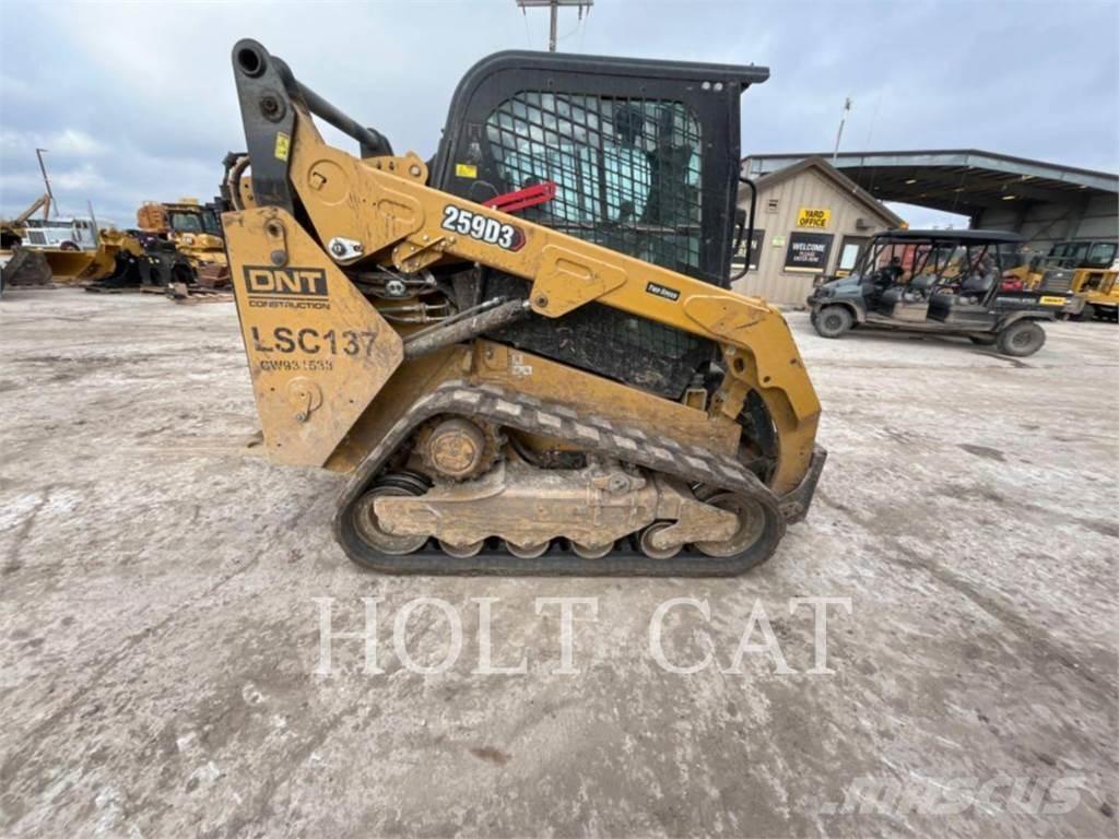 CAT 259D CAB Skid steer mini utovarivači