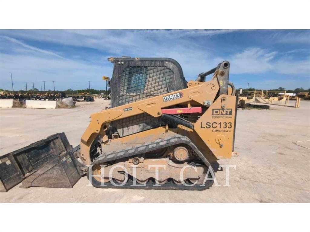 CAT 259D CAB Skid steer mini utovarivači