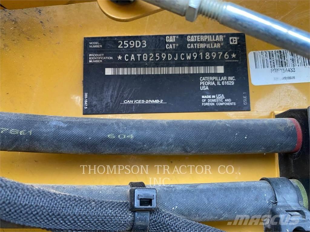 CAT 259D3 Utovarivači gusjeničari