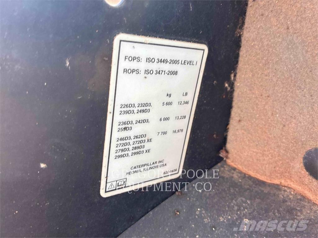 CAT 259D3 Utovarivači gusjeničari