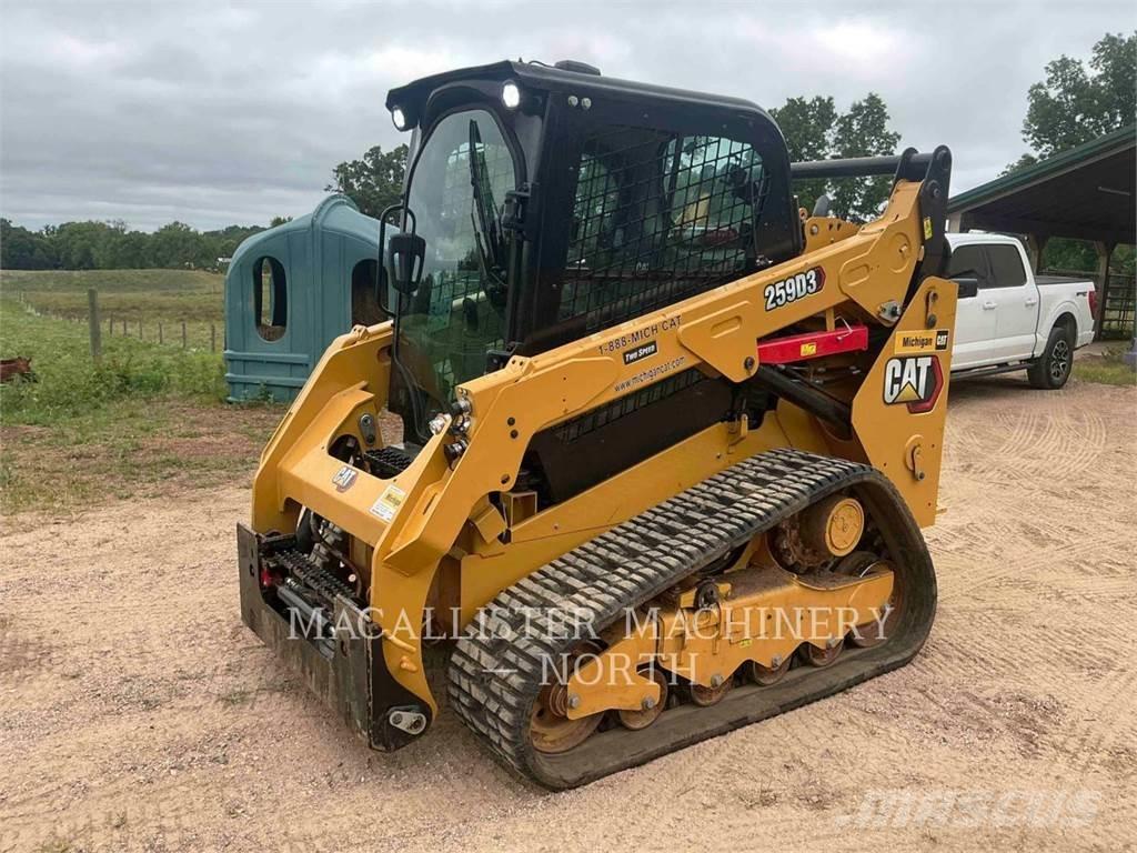 CAT 259D3 AQB Skid steer mini utovarivači