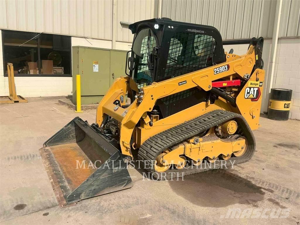 CAT 259D3 AQB Skid steer mini utovarivači
