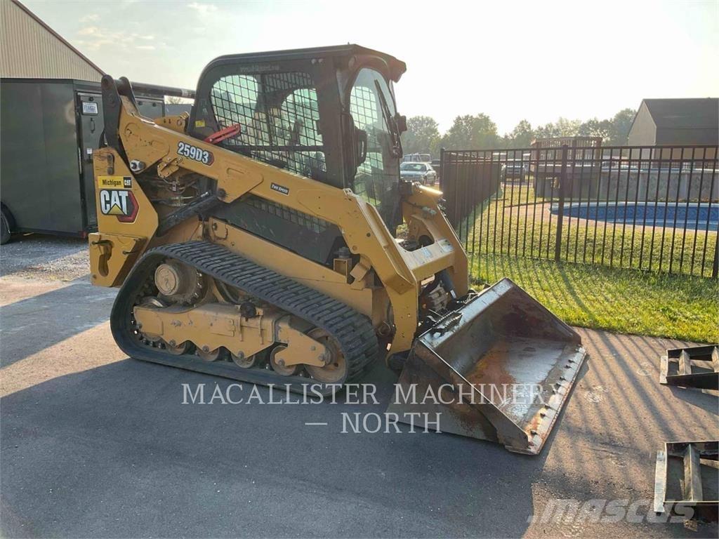 CAT 259D3 AQB Skid steer mini utovarivači