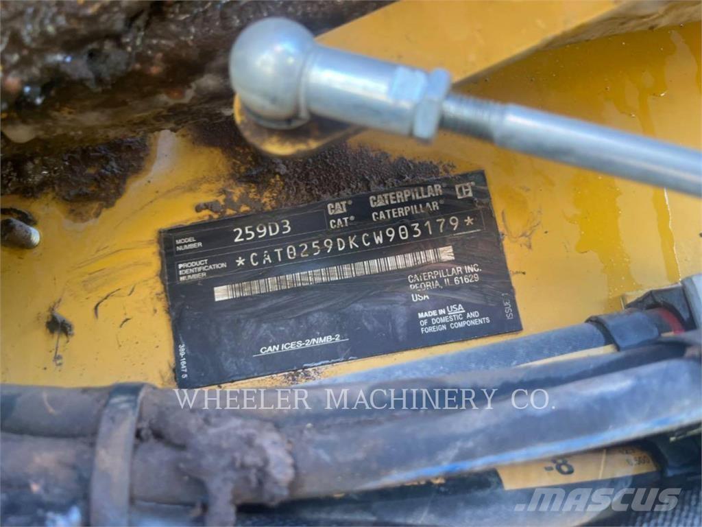 CAT 259D3 C3H2 Utovarivači gusjeničari