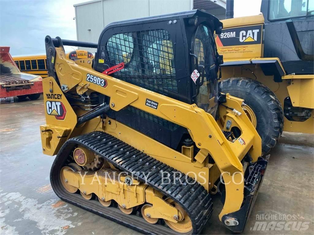 CAT 259D3 HF Skid steer mini utovarivači