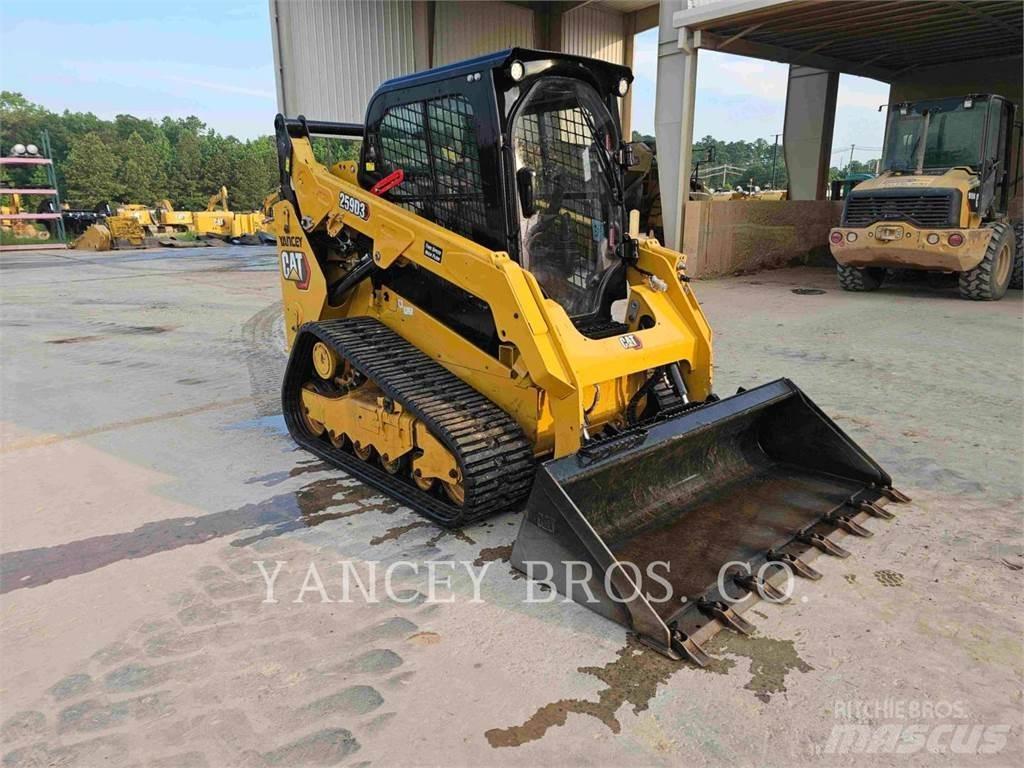 CAT 259D3 HF Skid steer mini utovarivači