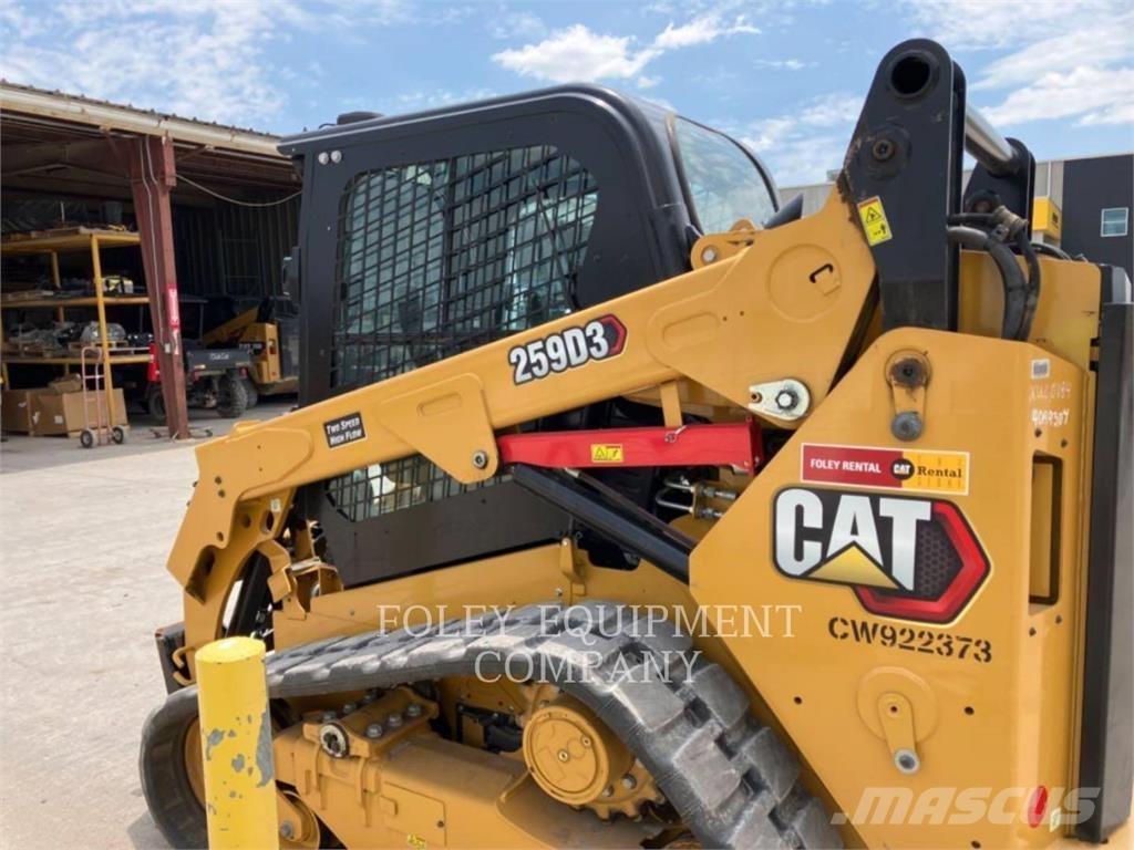 CAT 259D3HF2C Skid steer mini utovarivači