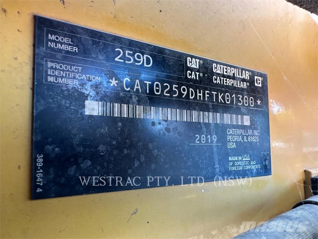 CAT 259DLRC Utovarivači gusjeničari