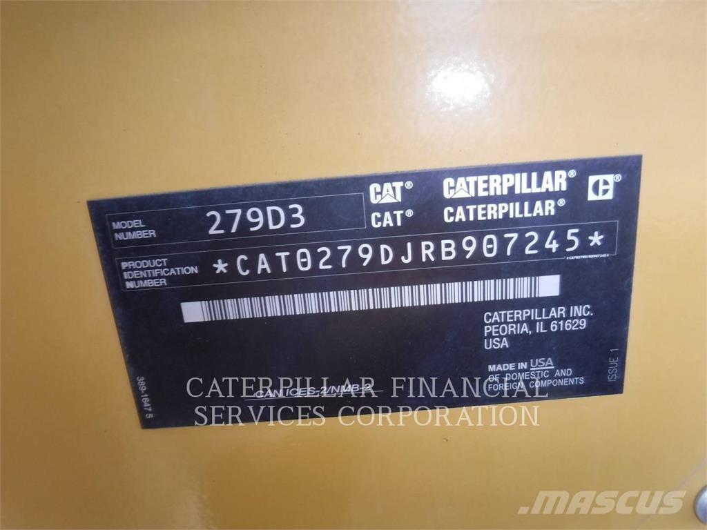 CAT 279D3 Utovarivači gusjeničari