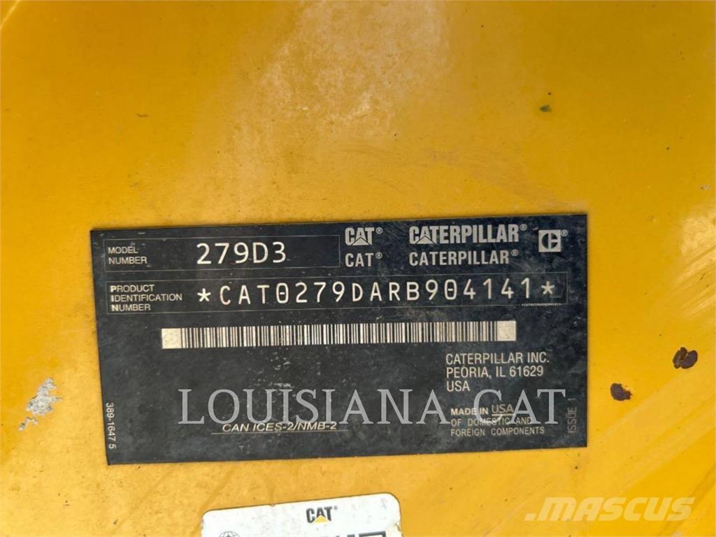 CAT 279D3 Skid steer mini utovarivači