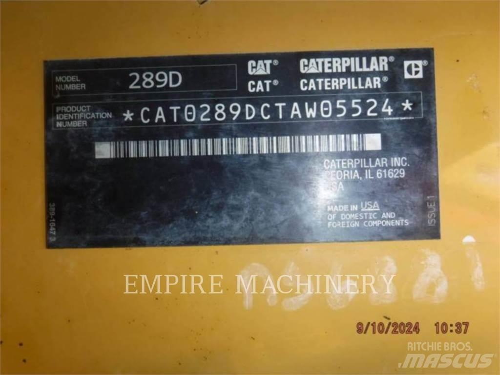 CAT 289D Skid steer mini utovarivači