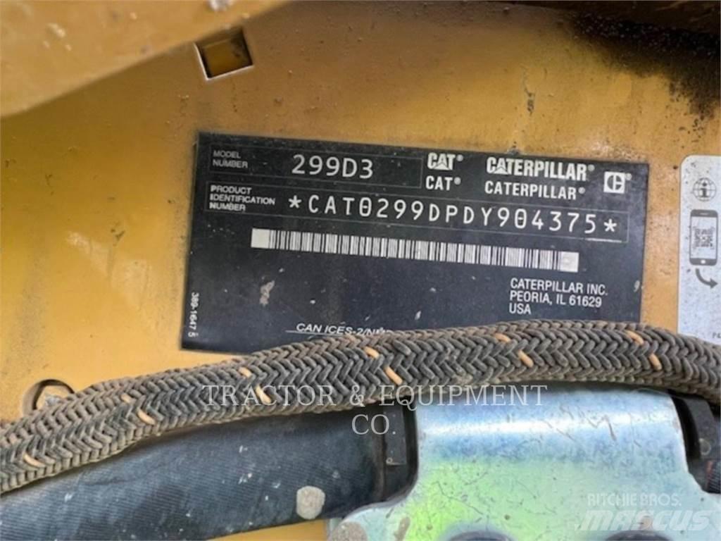 CAT 299D3 H2CB Skid steer mini utovarivači