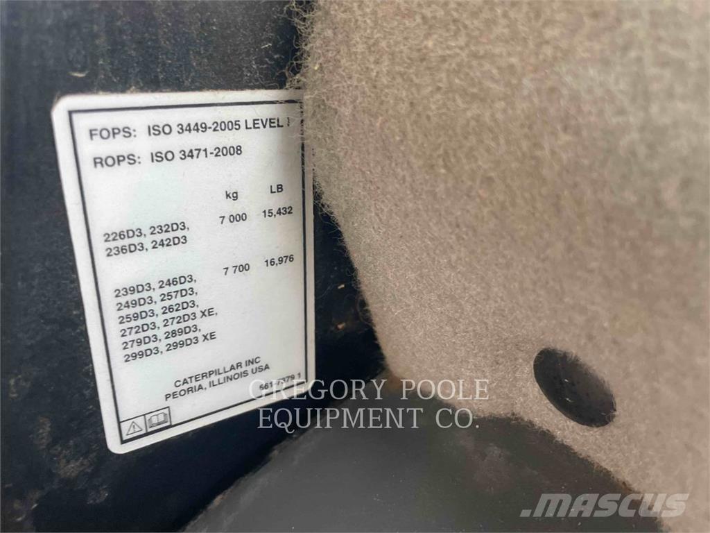CAT 299D3XE Utovarivači gusjeničari