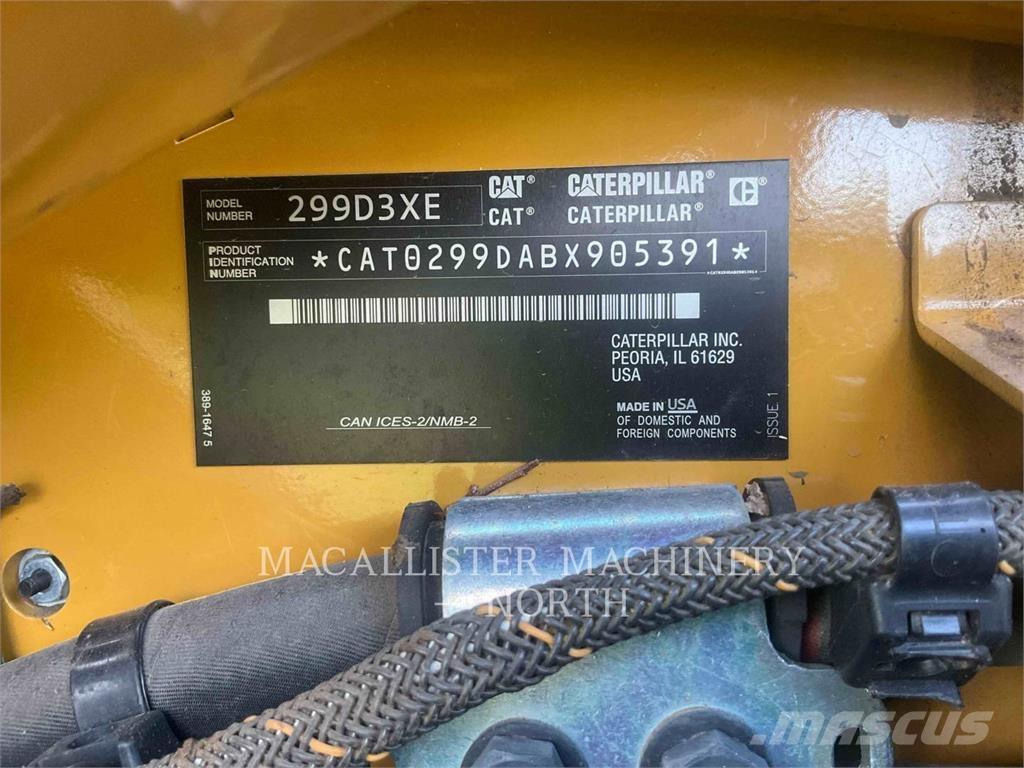 CAT 299D3XE AQR Skid steer mini utovarivači