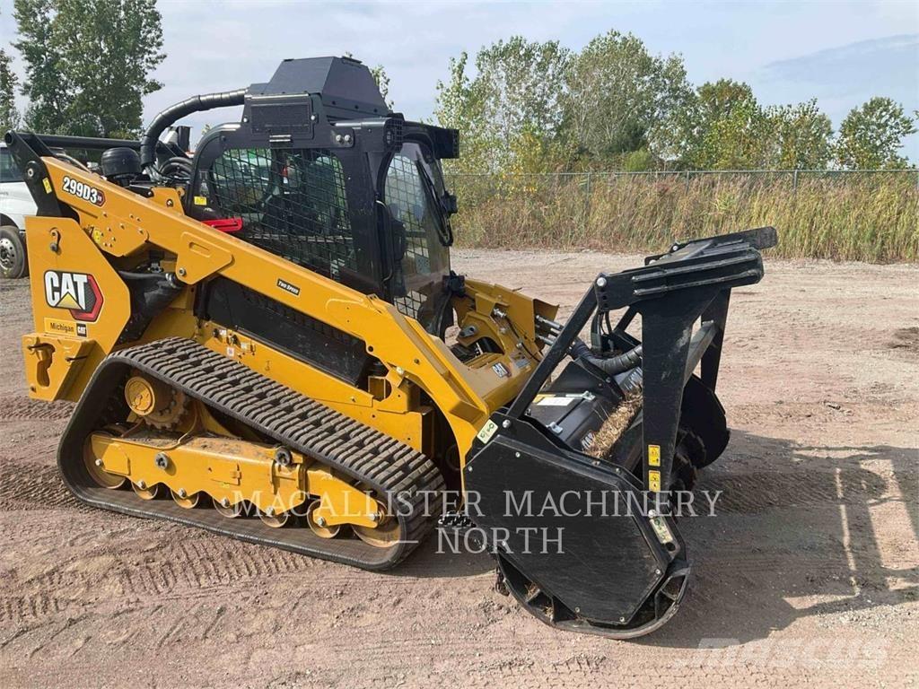 CAT 299D3XE D2AQBRW Skid steer mini utovarivači