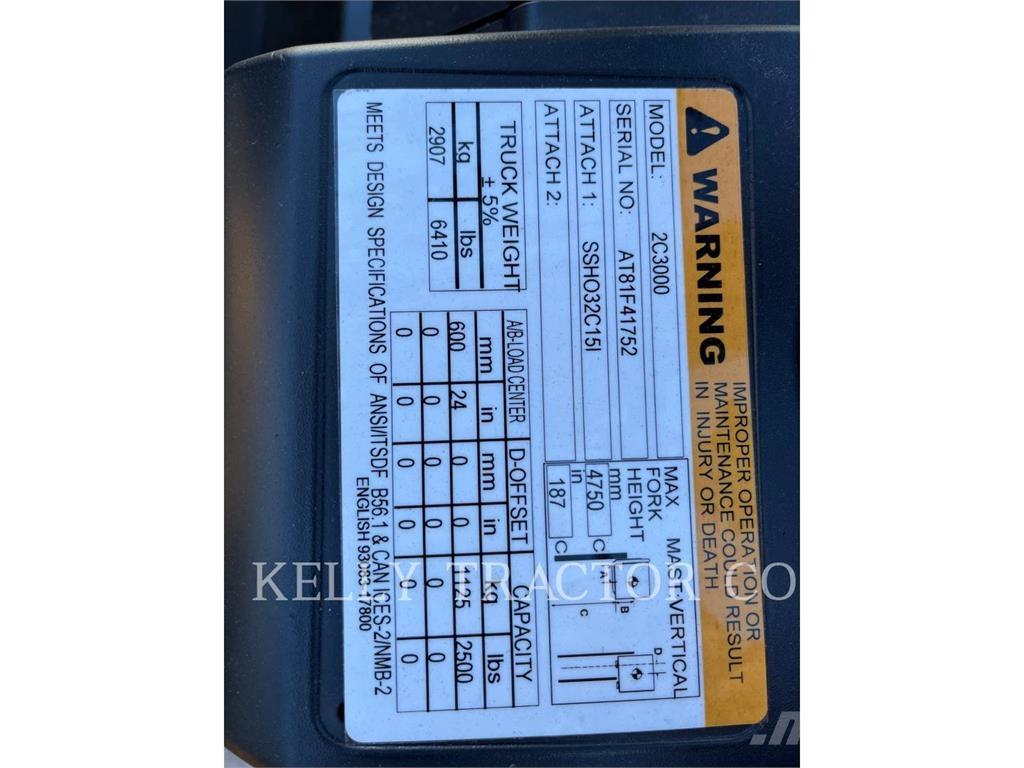 CAT 2C3000 Viličari - ostalo