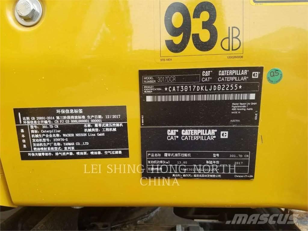 CAT 301.7DCR Bageri gusjeničari