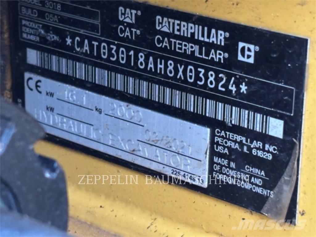 CAT 301.8-05A Bageri gusjeničari