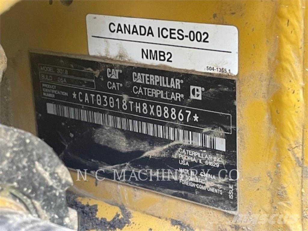 CAT 301.8 CRCB Bageri gusjeničari