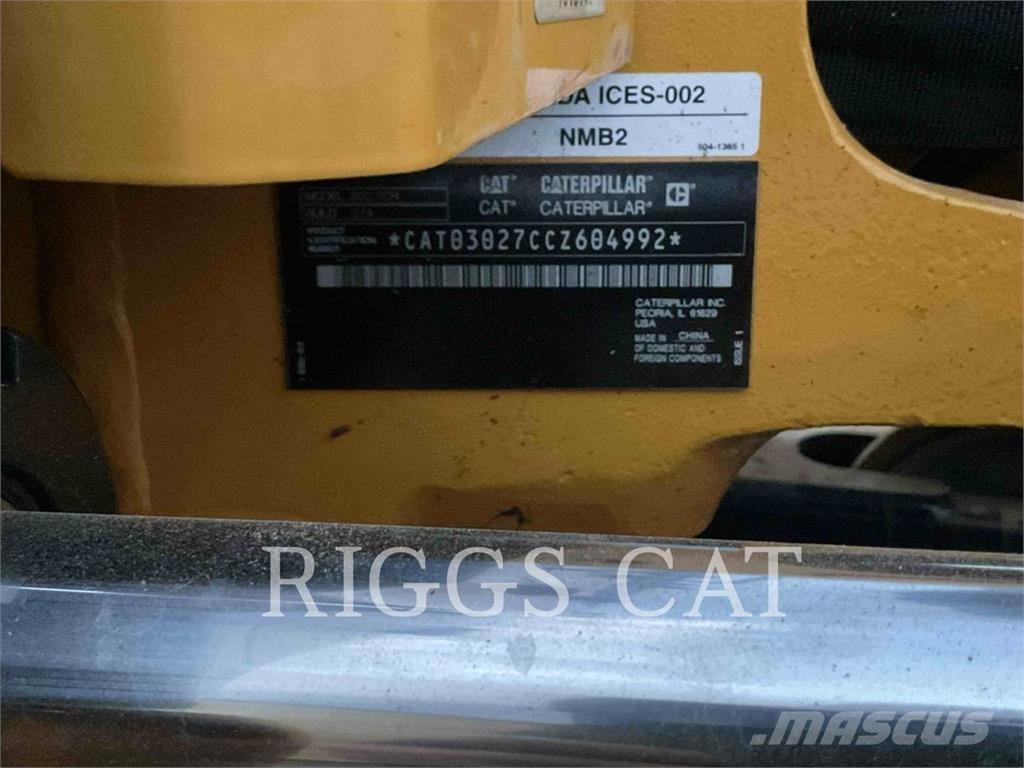 CAT 302.707CR Bageri gusjeničari
