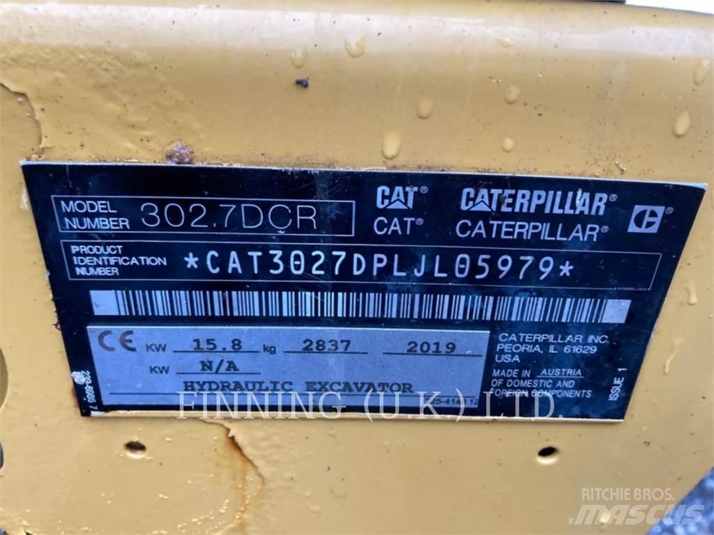 CAT 302.7D CAB Bageri gusjeničari