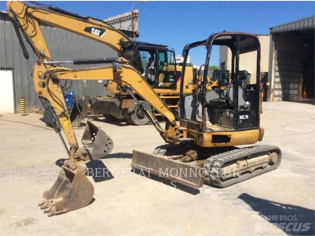 CAT 302.7D CR Bageri gusjeničari