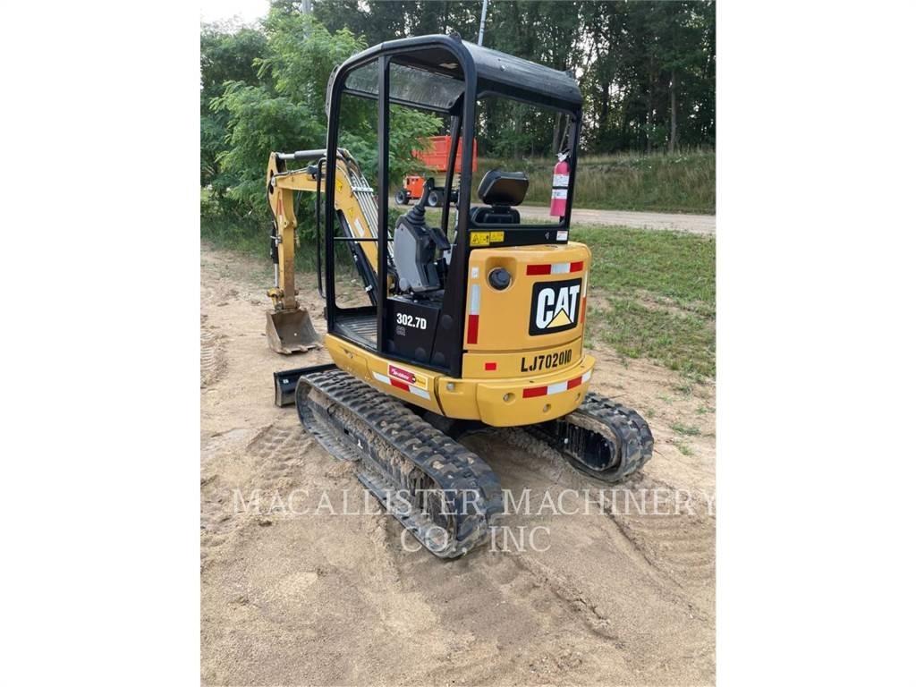 CAT 302.7DCR Bageri gusjeničari
