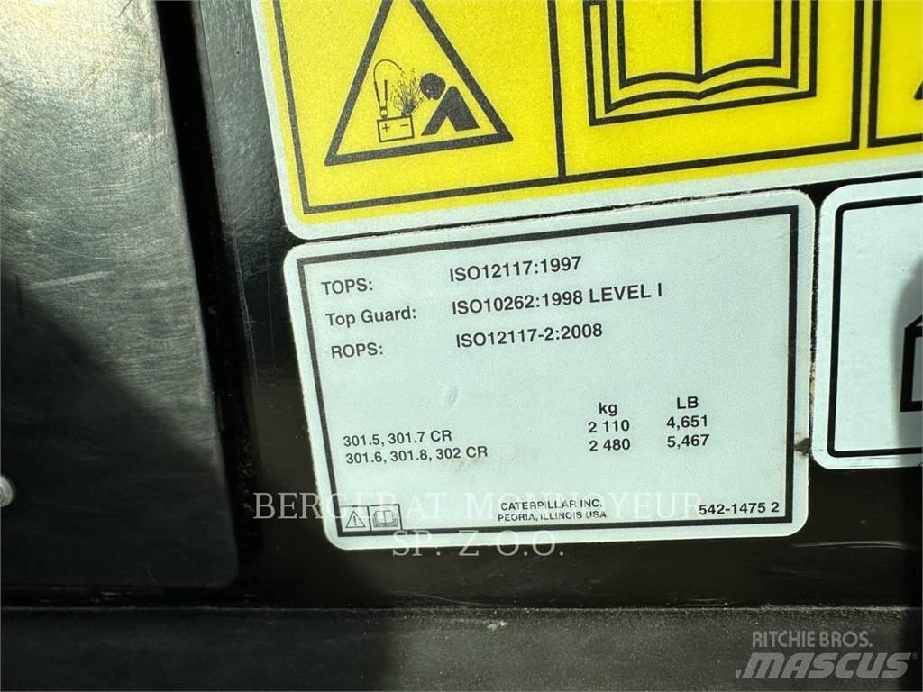 CAT 302CR Bageri gusjeničari