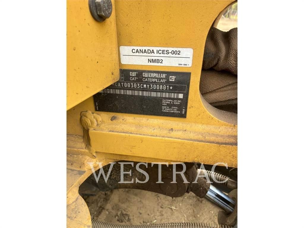 CAT 303 Mini bageri <7t